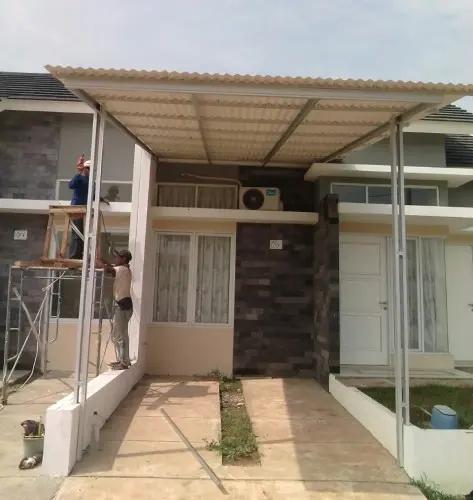 Kanopi Alderon RS Single Layer  cileungsi
